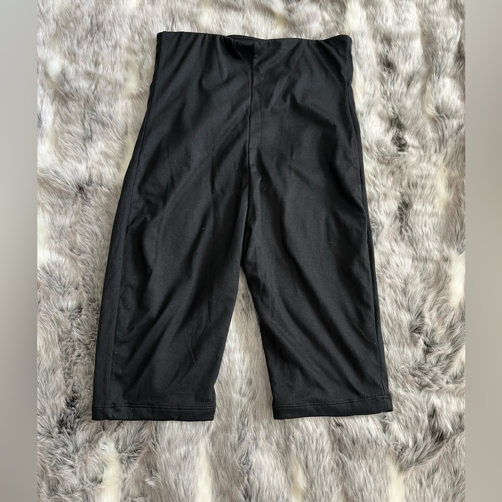 Bumpsuit black  Maternity biker shorts Size Small - Picture 4 of 4